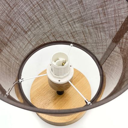 Brilagi - Anbauleuchte ANTHONY 1xE14/60W/230V Eiche/braun