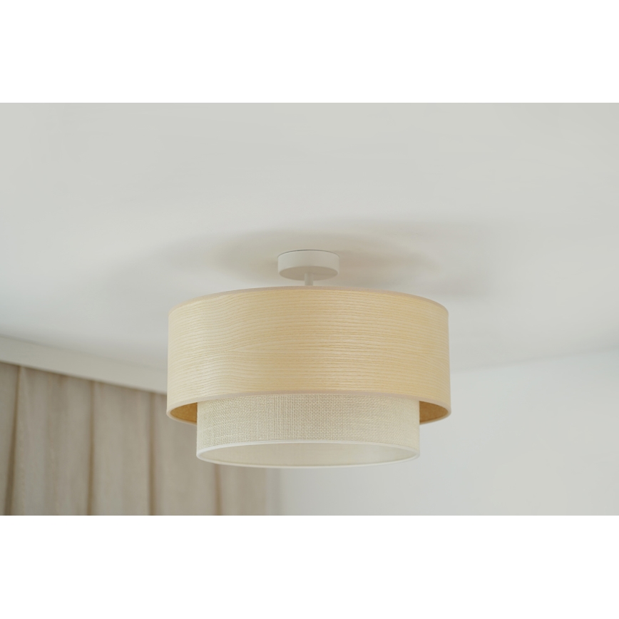 Brilagi - Anbauleuchte ARIZONA BOHO 1xE27/15W/230V d 45 cm beige