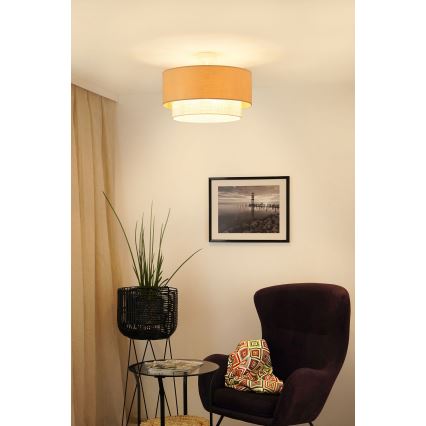 Brilagi - Anbauleuchte ARIZONA BOHO 1xE27/15W/230V d 45 cm beige
