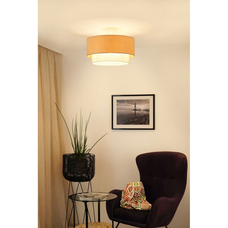 Brilagi - Anbauleuchte ARIZONA BOHO 1xE27/15W/230V d 45 cm beige