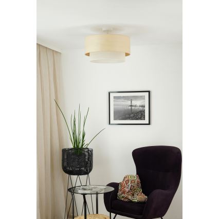 Brilagi - Anbauleuchte ARIZONA BOHO 1xE27/15W/230V d 45 cm beige