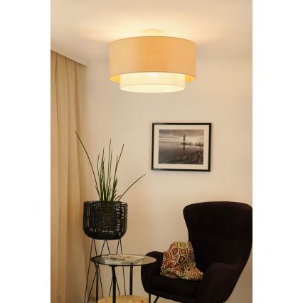 Brilagi - Anbauleuchte ARIZONA BOHO 1xE27/15W/230V d 60 cm beige