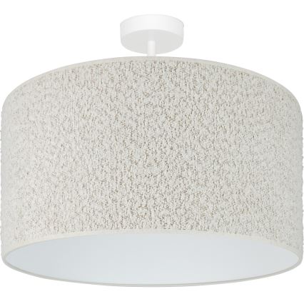 Brilagi - Anbauleuchte BOUCLE ROLLER 1xE27/15W/230V d 45 cm cremefarben