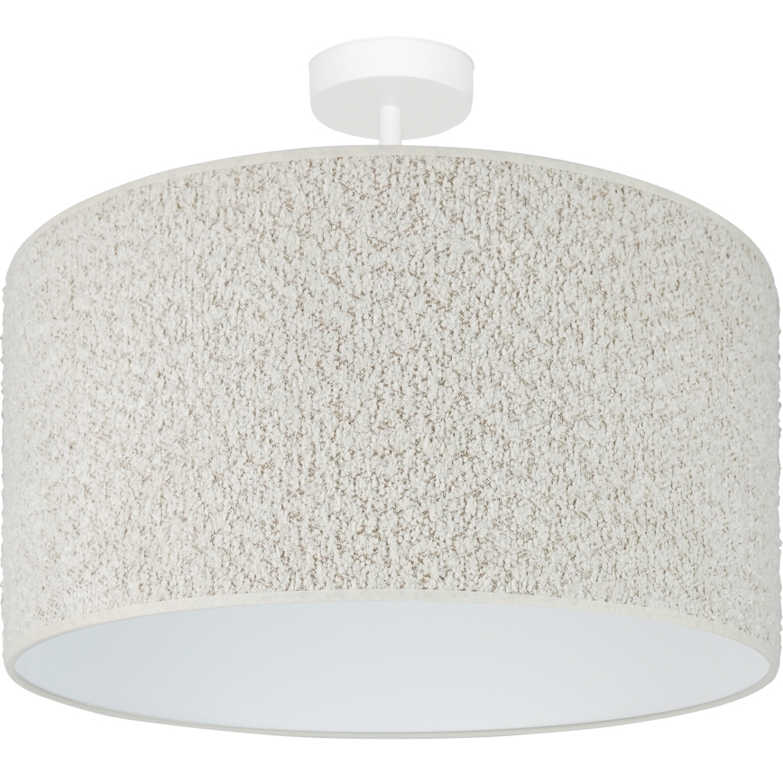 Brilagi - Anbauleuchte BOUCLE ROLLER 1xE27/15W/230V d 45 cm cremefarben