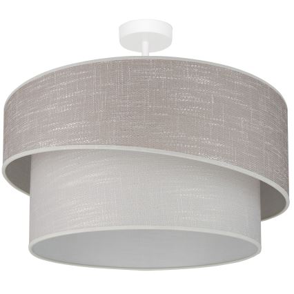 Brilagi - Anbauleuchte DOVER SHINE 1xE27/15W/230V d 50 cm grau/cremefarben