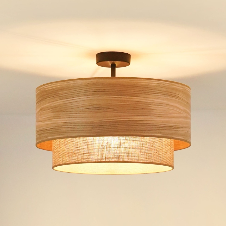 Brilagi - Anbauleuchte MONTANA BOHO 1xE27/15W/230V d 45 cm braun
