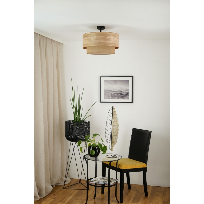 Brilagi - Anbauleuchte MONTANA BOHO 1xE27/15W/230V d 45 cm braun