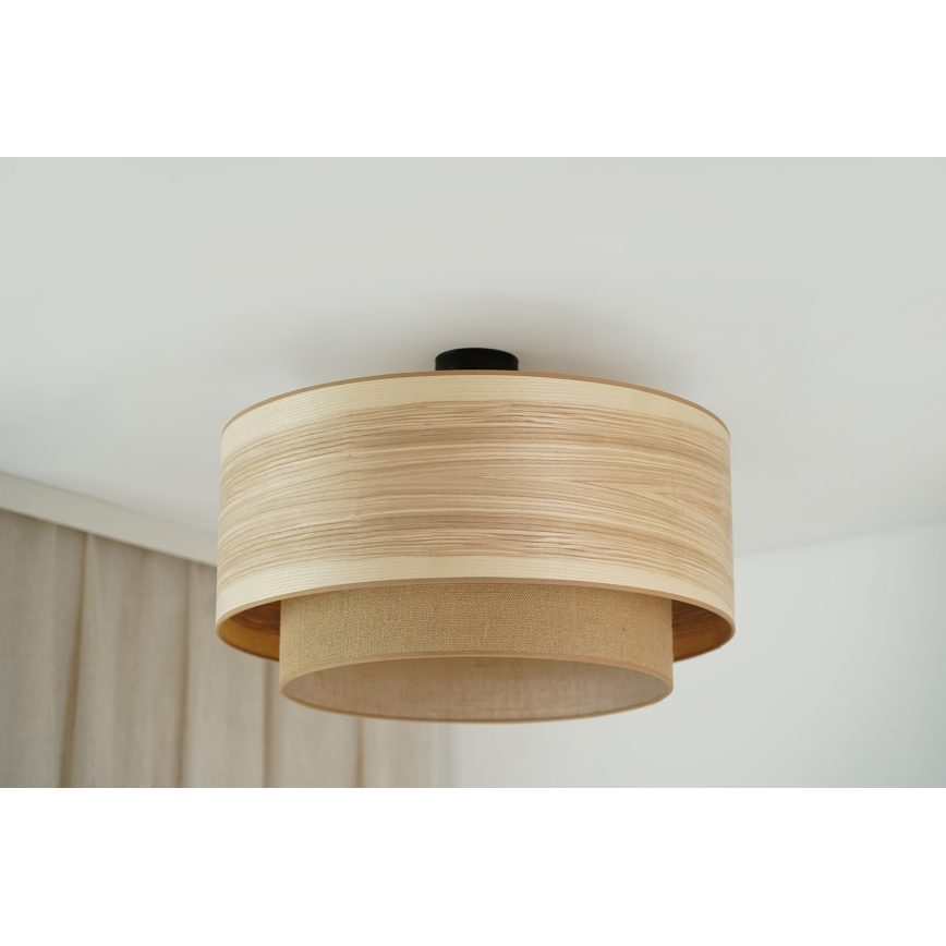 Brilagi - Anbauleuchte MONTANA BOHO 1xE27/15W/230V d 60 cm braun