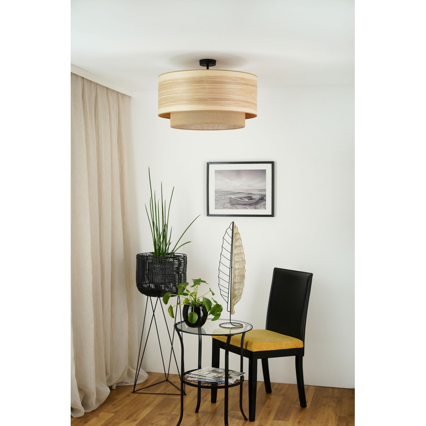 Brilagi - Anbauleuchte MONTANA BOHO 1xE27/15W/230V d 60 cm braun