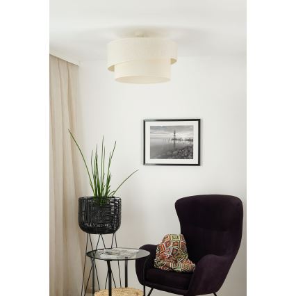 Brilagi - Anbauleuchte SHINE 1xE27/15W/230V d 50 cm cremefarben
