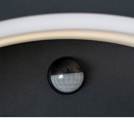 Brilagi - LED Außenwandleuchte mit Sensor ARCELO LED/8W/230V IP54