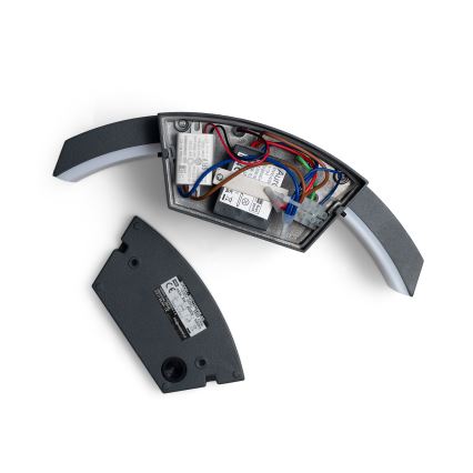 Brilagi - LED Außenwandleuchte mit Sensor ARCELO LED/8W/230V IP54