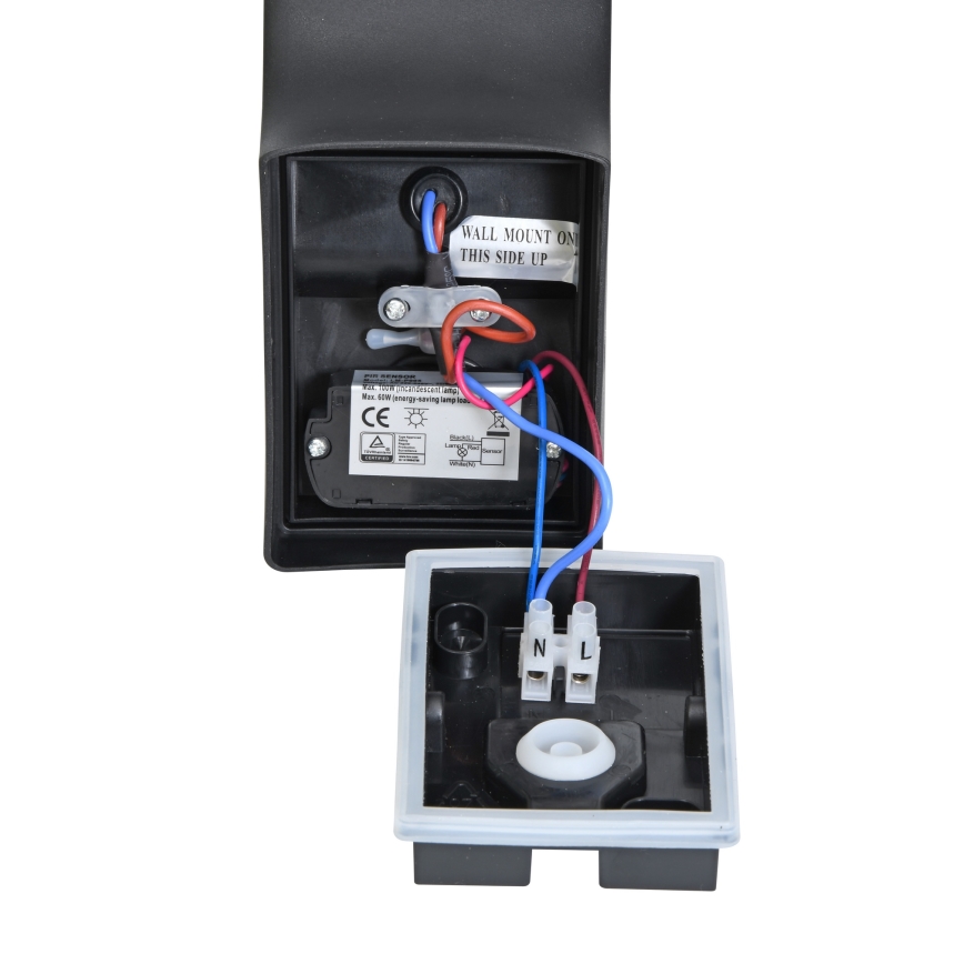 Brilagi - LED Außenwandleuchte mit Sensor ARCELO LED/9W/230V IP44