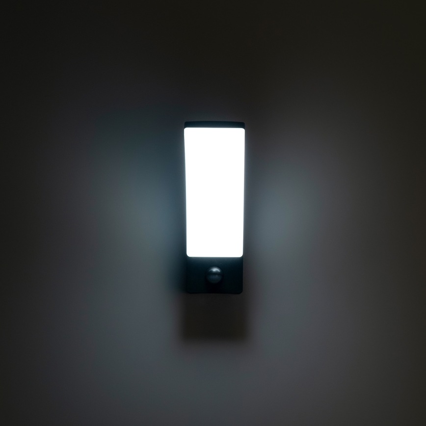 Brilagi - LED Außenwandleuchte mit Sensor ARCELO LED/9W/230V IP44