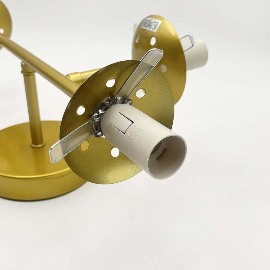 Brilagi - Aufbau-Deckenleuchte MALONY 4xE14/20W/230V goldfarben