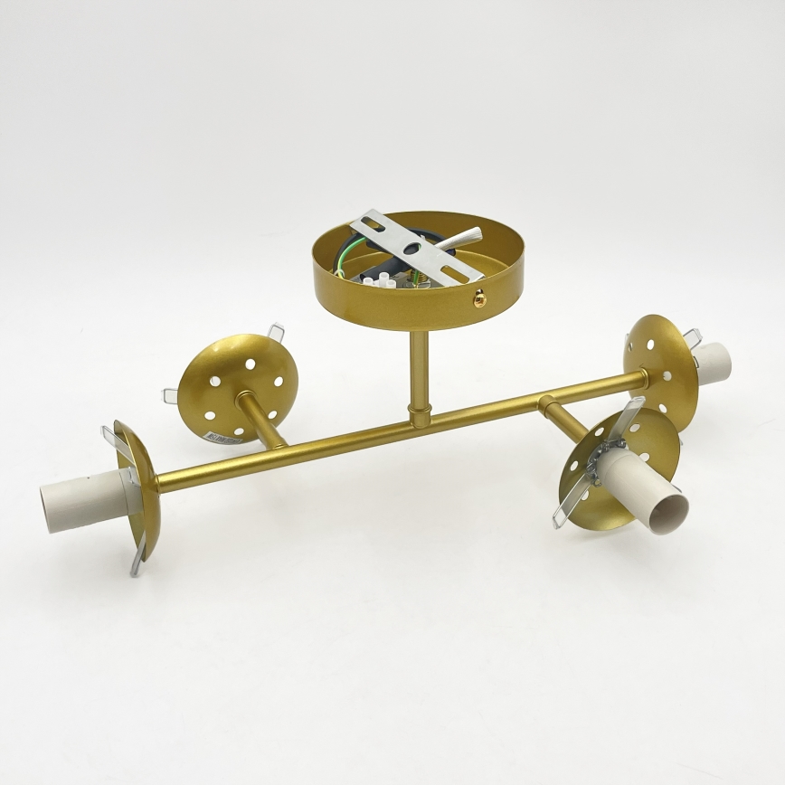 Brilagi - Aufbau-Deckenleuchte MALONY 4xE14/20W/230V goldfarben