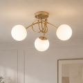 Brilagi - Aufbau-Deckenleuchte MILO 3xE27/60W/230V gold