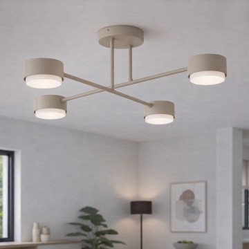 Brilagi - Aufbau-Deckenleuchte MONO 4xGX53/12W/230V beige