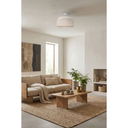 Brilagi - Aufbau-Deckenleuchte PADOVA 1xE27/60W/230V, Ø 40 cm, cremefarben