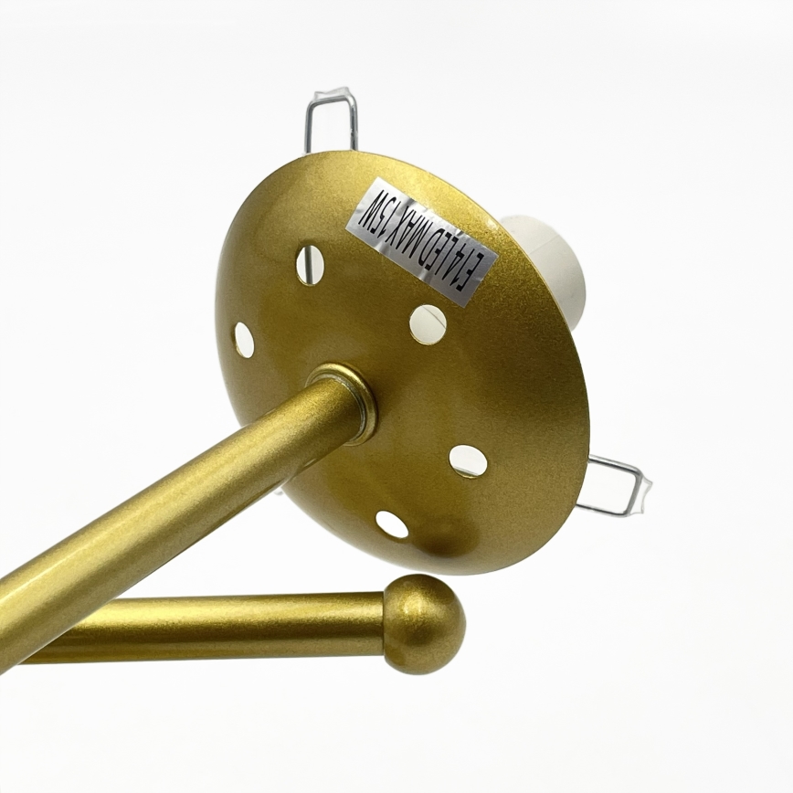 Brilagi - Aufbauleuchte MALIVA 3xE14/15W/230V gold/weiß