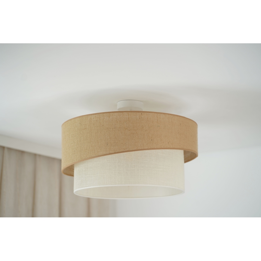 Brilagi - Aufbauleuchte SHINE 1xE27/15W/230V d 50 cm beige/cremefarben