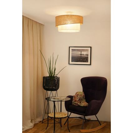 Brilagi - Aufbauleuchte SHINE 1xE27/15W/230V d 50 cm beige/cremefarben