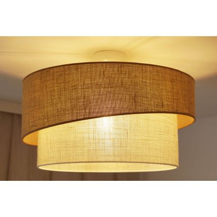 Brilagi - Aufbauleuchte SHINE 1xE27/15W/230V d 50 cm beige/cremefarben