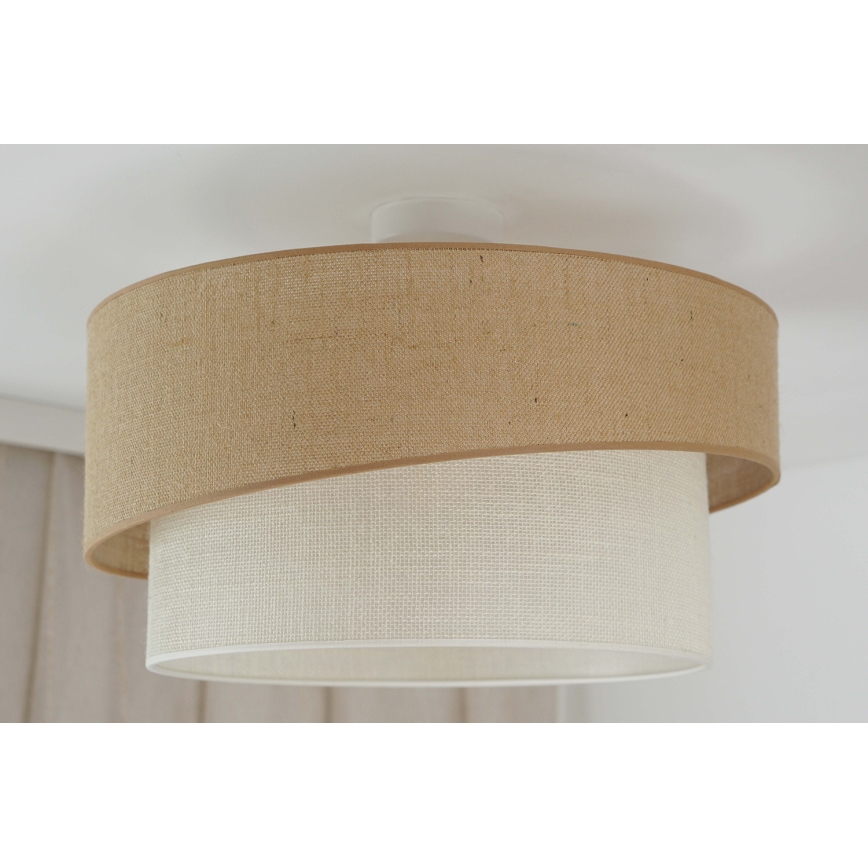 Brilagi - Aufbauleuchte SHINE 1xE27/15W/230V d 50 cm beige/cremefarben
