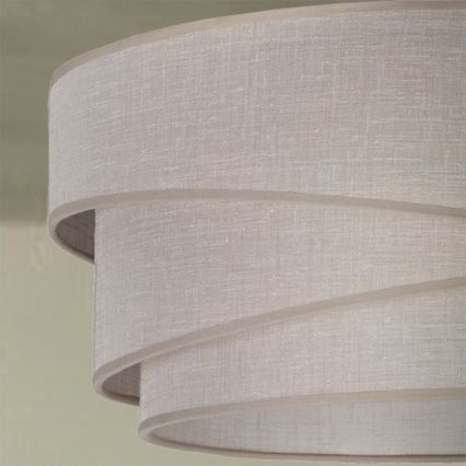 Brilagi - Aufgesetzte Deckenleuchte ARROW 1xE27/60W/230V Ø 45 cm beige