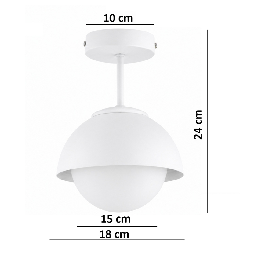 BRILAGI - Aufgesetzte Deckenleuchte COSMO 1xE27/60W/230V weiß