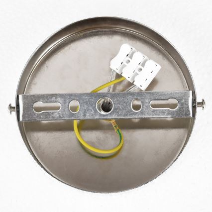 Brilagi - Aufgesetzte Deckenleuchte ECLIPSE 5xE14/10W/230V Ø 38 cm Silber