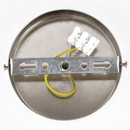 Brilagi - Aufgesetzte Deckenleuchte ECLIPSE 7xE14/10W/230V Ø 48 cm silber