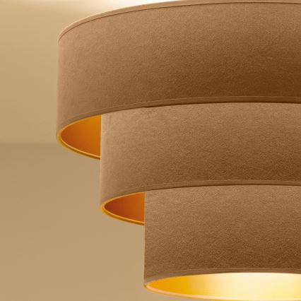 Brilagi - Aufgesetzte Deckenleuchte LUNETA 1xE27/60W/230V Ø 40 cm beige/gold