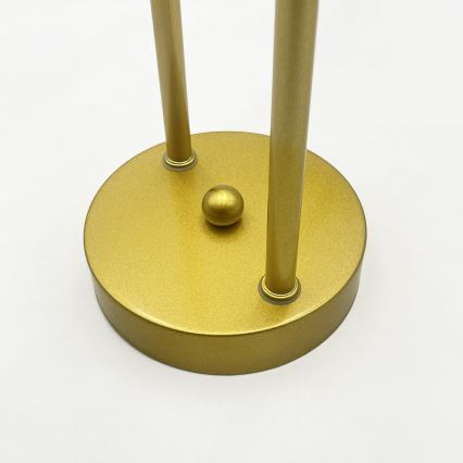 Brilagi - Aufgesetzte Deckenleuchte MALIVA 4xE14/15W/230V gold/weiß