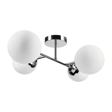 Brilagi - Aufgesetzte Deckenleuchte MALONY 4xE14/20W/230V glänzender Chrom