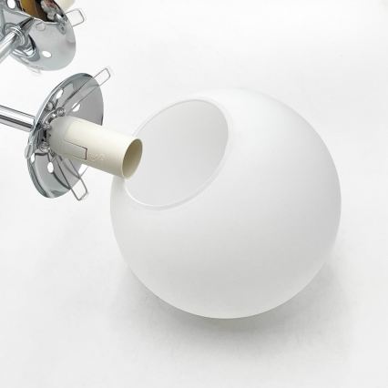 Brilagi - Aufgesetzte Deckenleuchte MALONY 4xE14/20W/230V glänzender Chrom