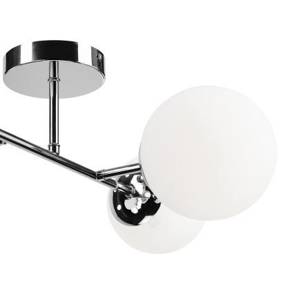 Brilagi - Aufgesetzte Deckenleuchte MALONY 4xE14/20W/230V glänzender Chrom