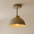 BRILAGI - Aufgesetzte Deckenleuchte MOON 1xE27/60W/230V beige/gold