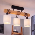 Brilagi - Aufgesetzte Deckenleuchte NUBILA 3xE27/60W/230V Kiefer/weiß