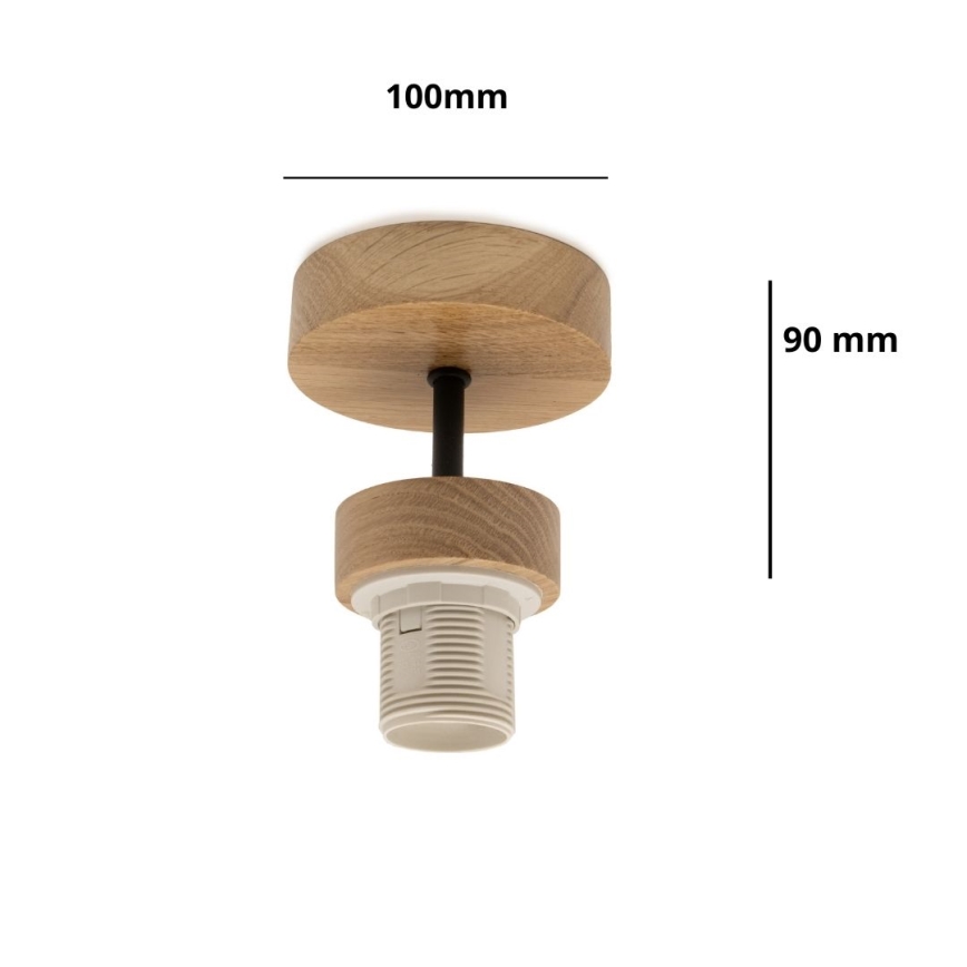 Brilagi - Aufgesetzte Deckenleuchte PARTY 1xE27/60W/230V Ø 10 cm Eiche