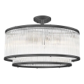 Brilagi - Aufgesetzte Deckenleuchte RAMOS 6xE14/60W/230V schwarz