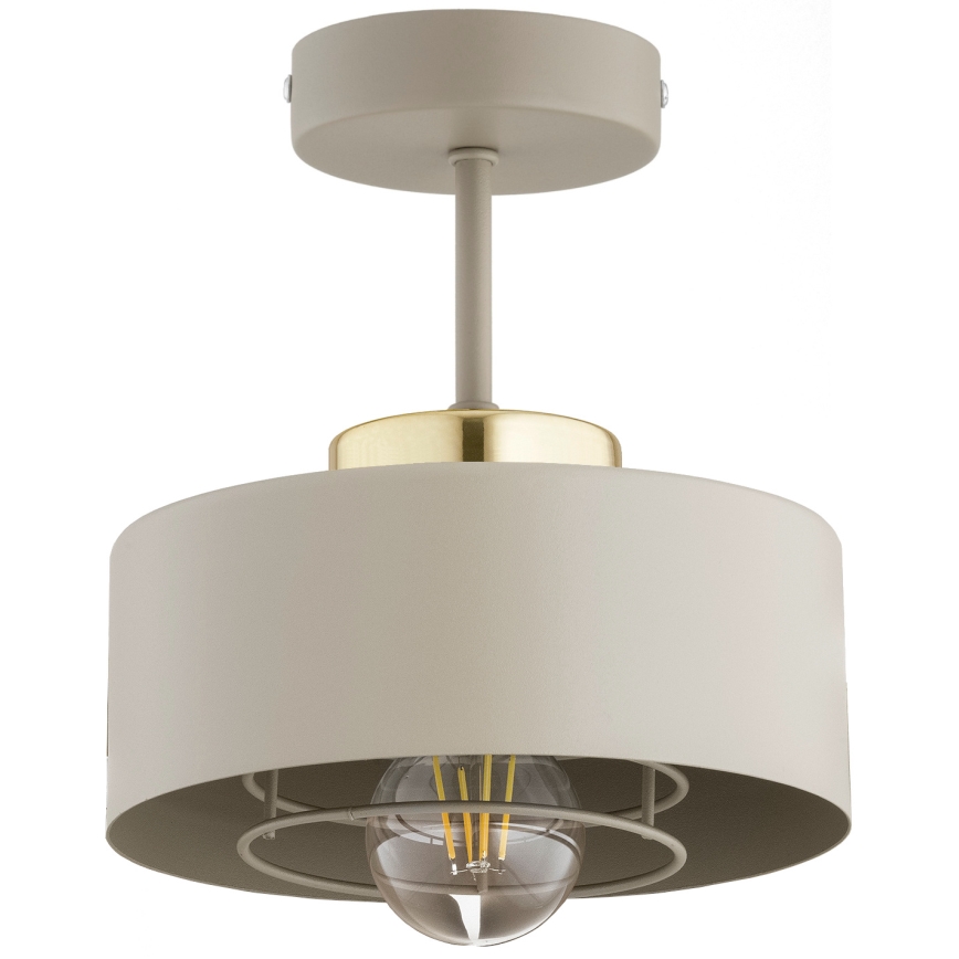 BRILAGI - Aufgesetzte Deckenleuchte SPRING 1xE27/60W/230V Ø 20 cm beige/gold