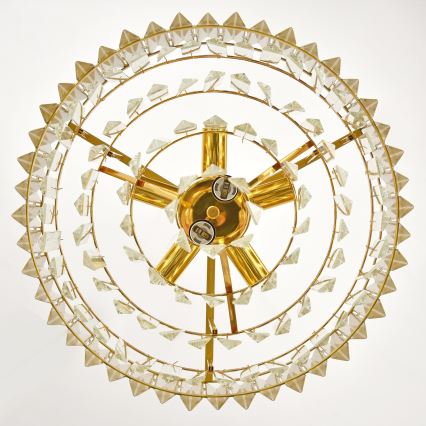 Brilagi - Aufgesetzter Kronleuchter CRISTAL 5xE14/40W/230V pr. 43 cm