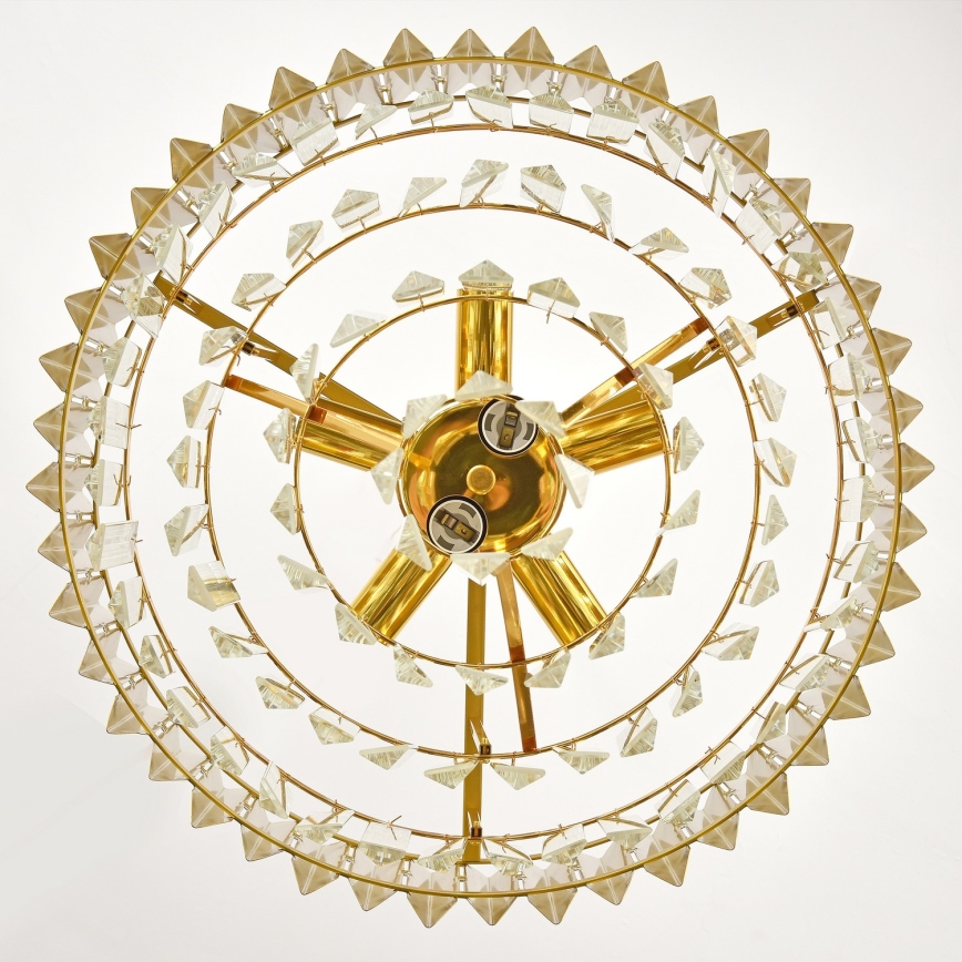 Brilagi - Aufgesetzter Kronleuchter CRISTAL 5xE14/40W/230V pr. 43 cm