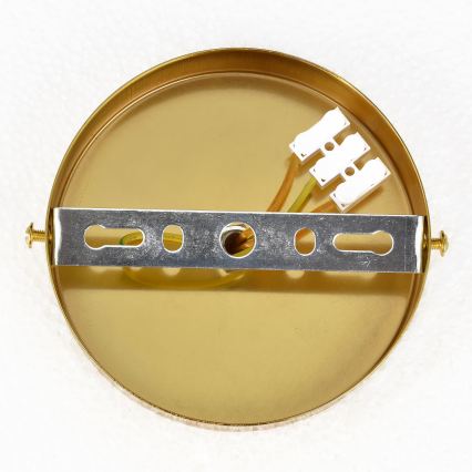 Brilagi - Aufgesetzter Kronleuchter ECLIPSE 5xE14/10W/230V Ø 38 cm Schwarz/Gold