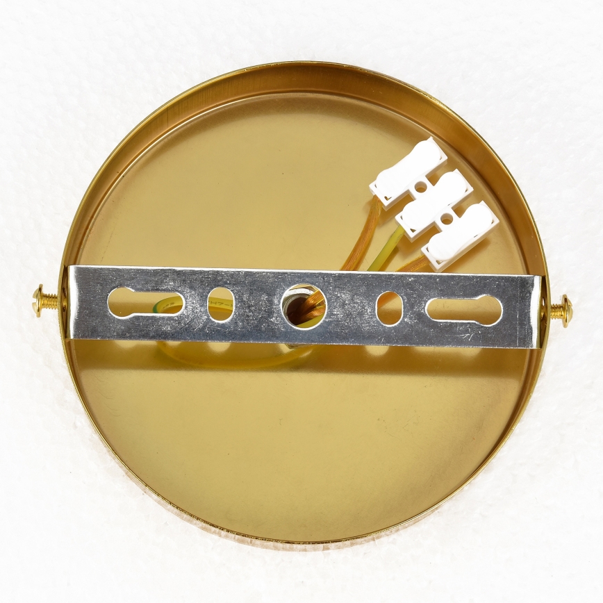 Brilagi - Aufgesetzter Kronleuchter ECLIPSE 5xE14/10W/230V Ø 38 cm Schwarz/Gold