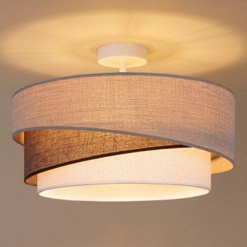 Brilagi - Aufputz-Deckenleuchte ARROW 1xE27/60W/230V Ø 45 cm beige/braun/weiß