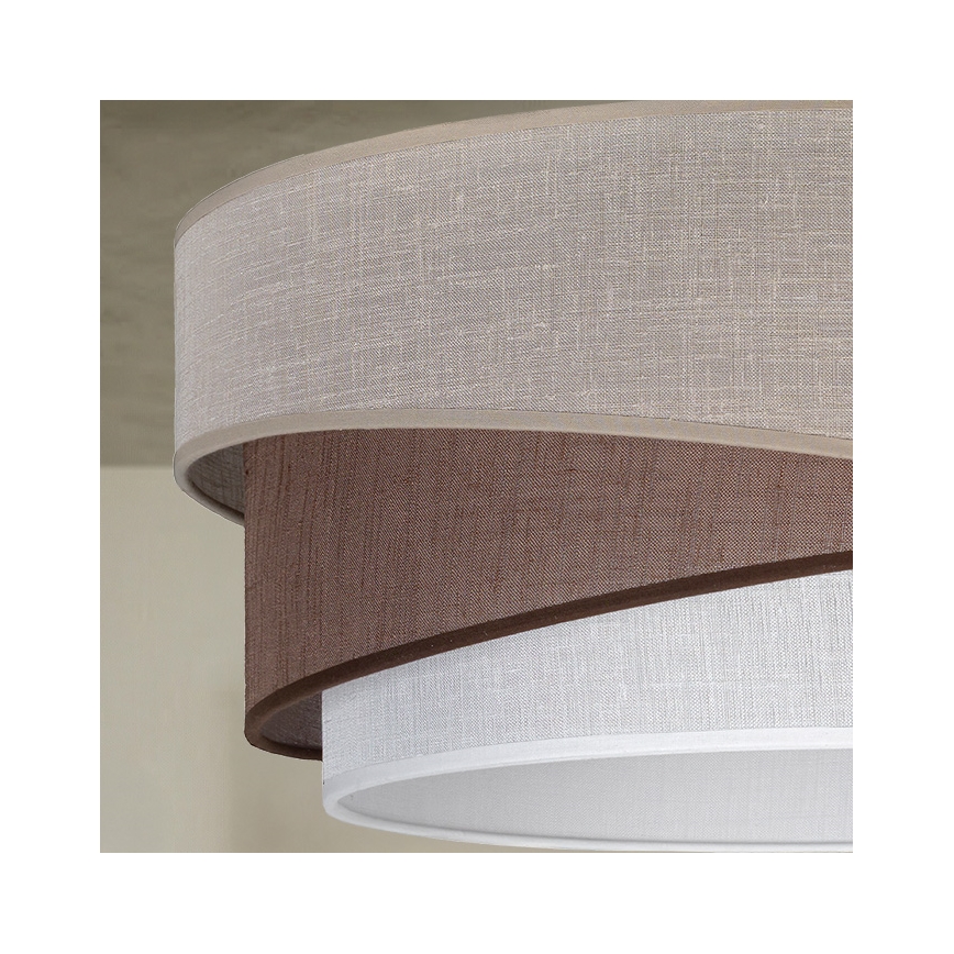 Brilagi - Aufputz-Deckenleuchte ARROW 1xE27/60W/230V Ø 45 cm beige/braun/weiß