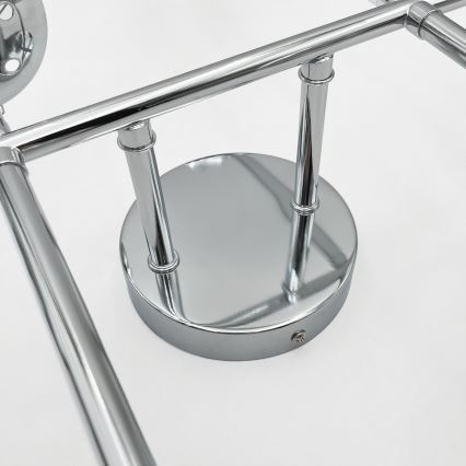 Brilagi - Aufputz-Deckenleuchte MALONY 6xE14/20W/230V glänzender Chrom