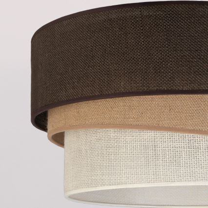 Brilagi - Aufputz-Deckenleuchte TRIO 1xE27/60W/230V Ø 40 cm braun/beige/weiß